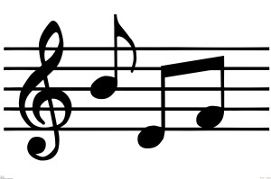 music notes
